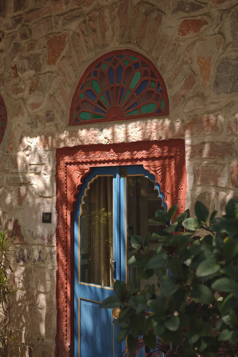 Wedding venue doorway